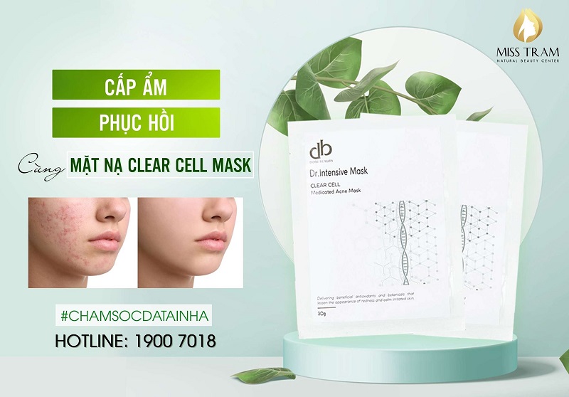 mặt nạ cấp ẩm clear cell mask