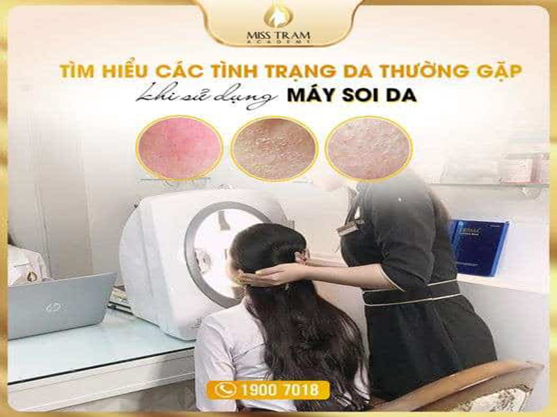 Các Tình Trạng Da Thường Gặp Khi Dùng Máy Soi Da