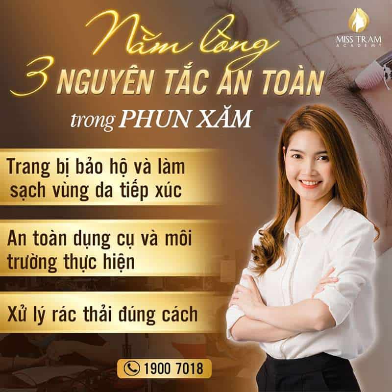 Nắm Rõ 3 Nguyên Tắc An Toàn Trong Phun Xăm Thẩm Mỹ