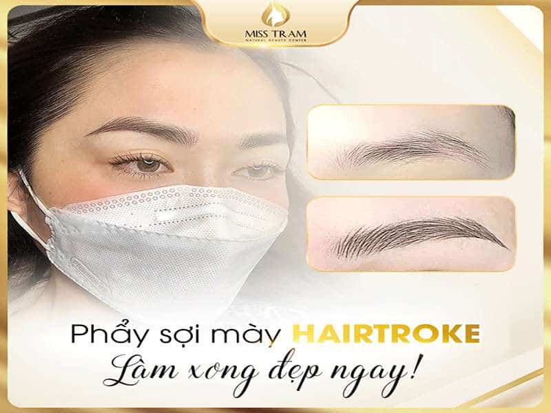 Phẩy Sợi Hairstroke – Mày Đẹp Mềm Mại, Tự Nhiên