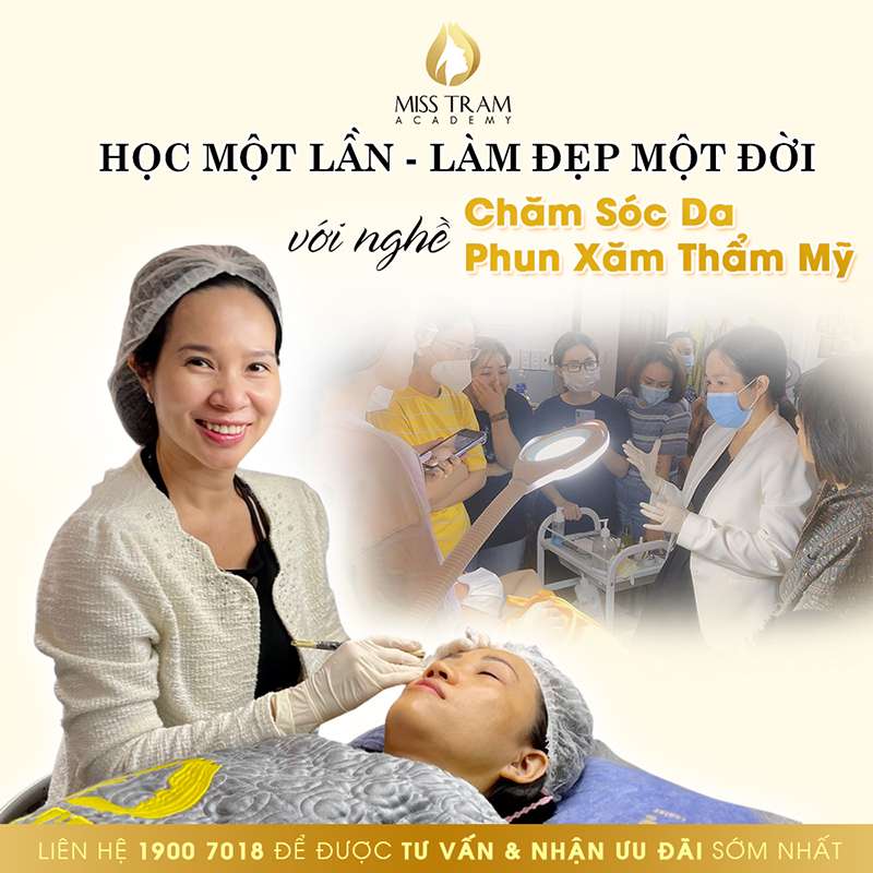 Học Một Lần, Làm Đẹp Một Đời Với Nghề Spa – Phun Xăm Thẩm Mỹ
