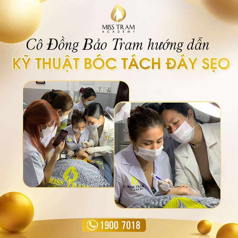 Cô Đồng Bảo Trâm Hướng Dẫn Kỹ Thuật Bóc Tách Đáy Sẹo
