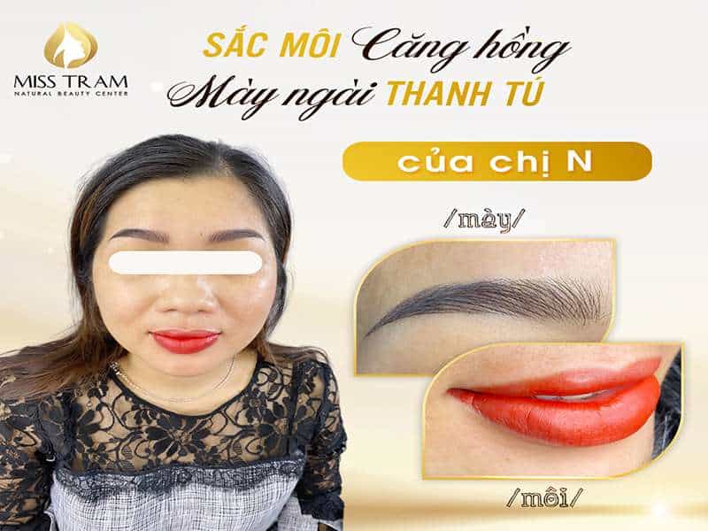 Ngắm Môi Hồng Nhuận Sắc – Mày Thanh Tú Của Chị N