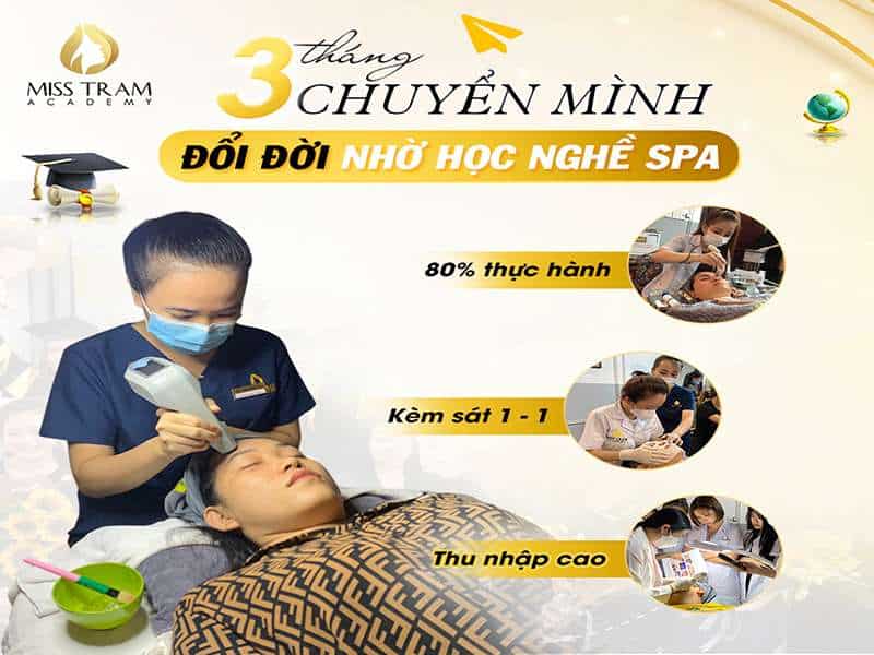 3 Tháng “Chuyển Mình” – Đổi Đời Nhờ Học Nghề Spa