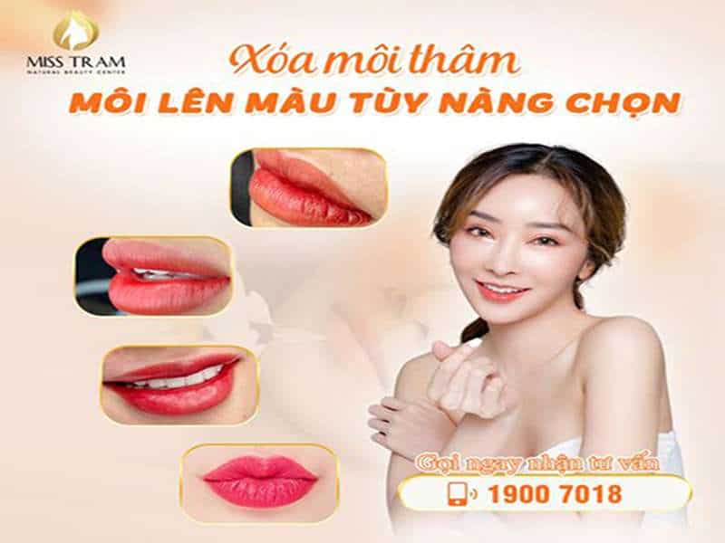 “Hô Biến” Môi Không Còn Thâm Xỉn Màu