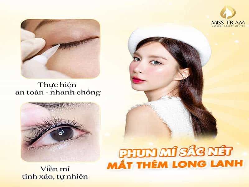Phun Mí Sắc Nét, Mắt Thêm Long Lanh