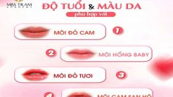 Bật Quyết Chọn Màu Môi Phù Hợp Với Độ Tuổi & Màu Da