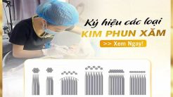 Dân Trong Nghề Phải Nằm Lòng: Ký Hiệu Các Loại Kim Phun Xăm