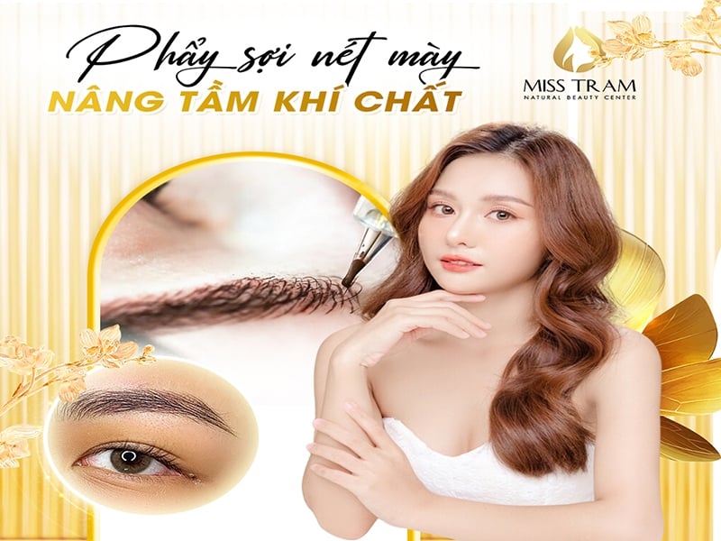 Sở hữu đôi lông mày hoàn hảo với phương pháp phẩy nét sợi