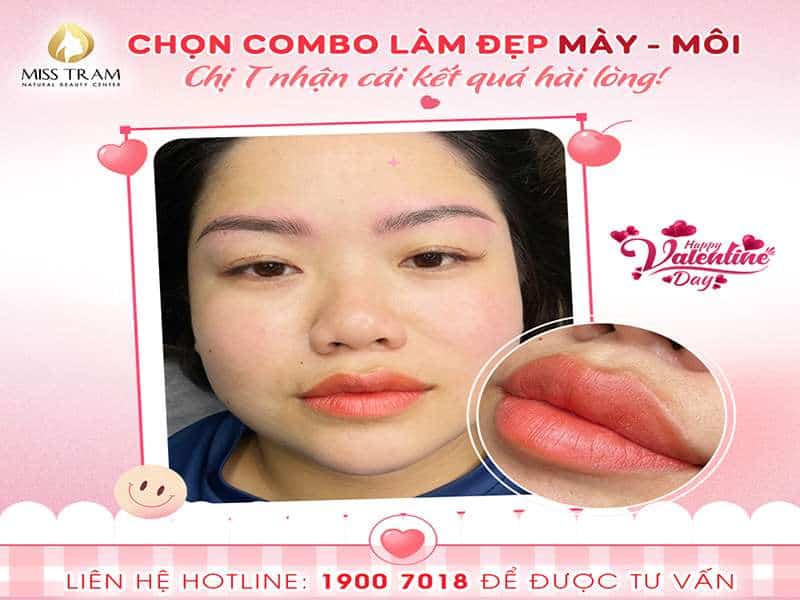 Chọn Combo Làm Đẹp Mày – Môi, Chị T Nhận Cái Kết Quá Hài Lòng