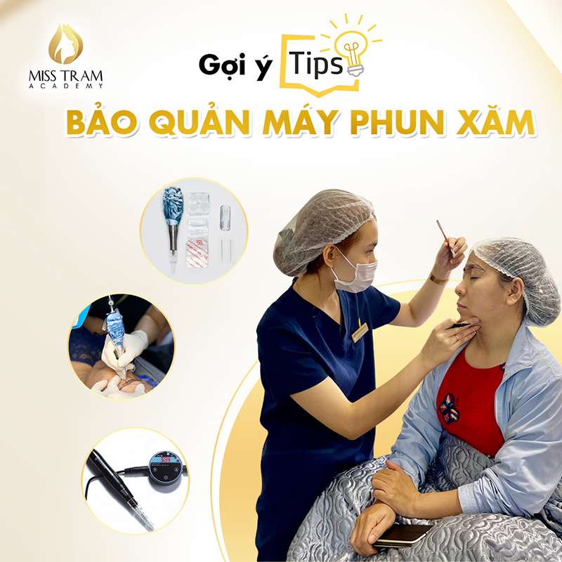 Bí Quyết Bảo Quản Máy Phun Xăm Đúng Cách
