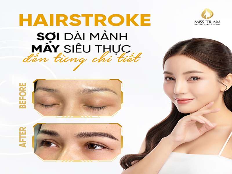 Hairstroke – Sợi Mày Dài Mảnh, Siêu Thực Đến Từng Chi Tiết