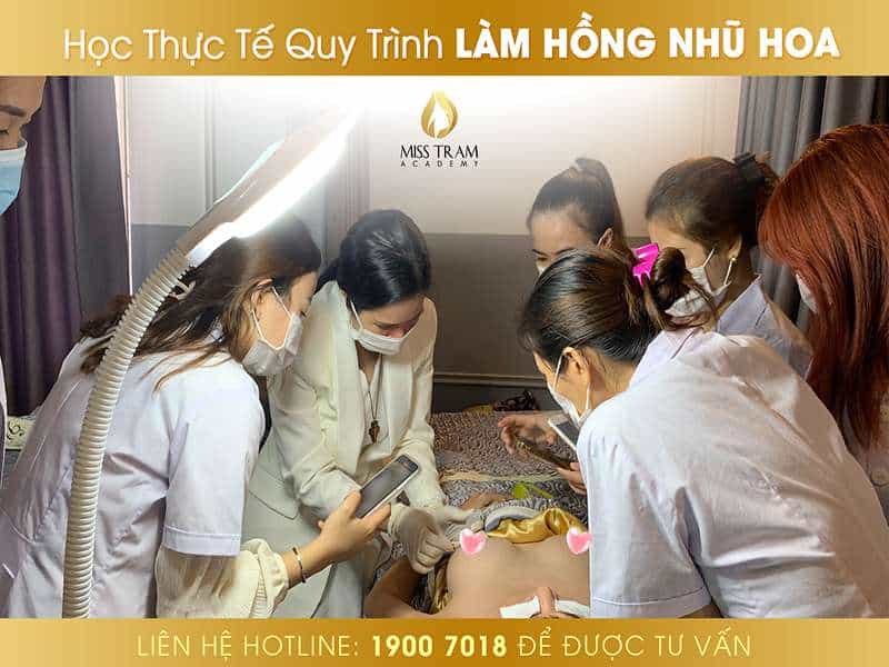 Tìm hiểu về quy trình làm hồng nhũ hoa