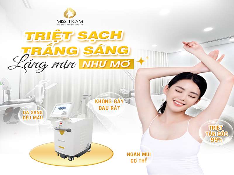 Triệt Sạch, Trắng Sáng, Láng Mịn Như Mơ