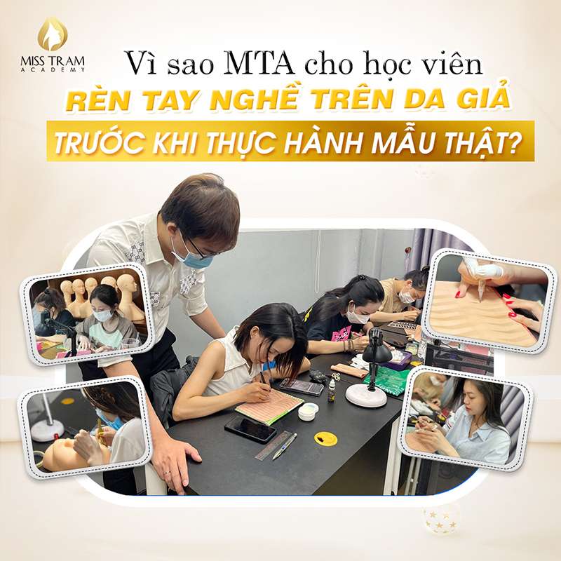 Rèn Luyện Tay Nghề Trên Da Giả Tại MTA: Bước Đi Quan Trọng
