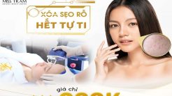 Xóa Sẹo Rỗ – Hết Tự Ti: Chỉ 999K