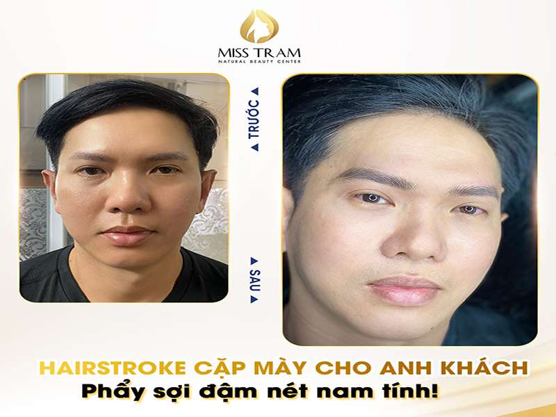 Haistroke Cặp Mày Cho Anh Khách – Phẩy Sợi Đậm Nét Nam Tính