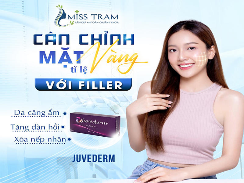 Cân Chỉnh Mặt Tỷ Lệ Vàng Với Filler Trẻ Hóa – Xóa Nhăn