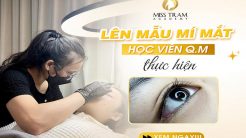 Kết Quả Lên Mẫu Mí Mắt Do Học Viên Q.M Thực Hiện