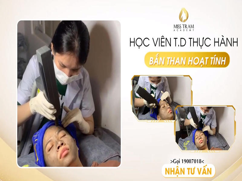 Học Viên T.D Trải Nghiệm Bắn Than Hoạt Tính
