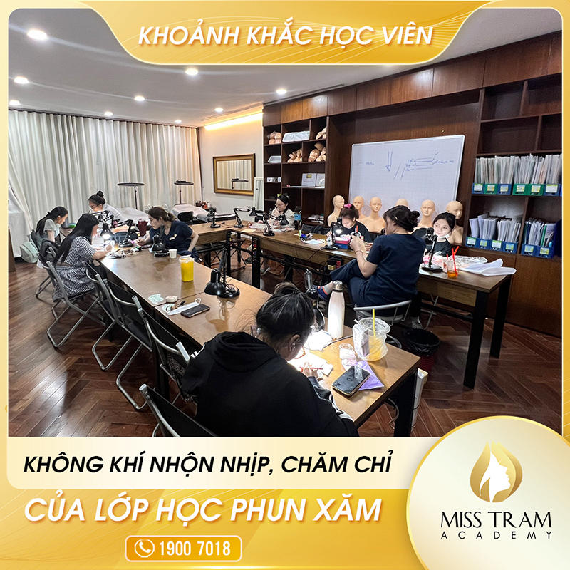 Lớp Phun Xăm Tại MTA: Trải Nghiệm Môi Trường Năng Động và Sôi Động