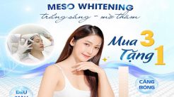 MESO WHITENING – Trắng Sáng, Mờ Thâm: Mua 3 Tặng 1