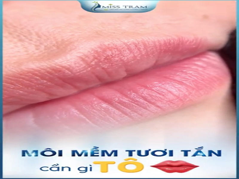 Môi Mềm Tự Nhiên, Không Cần Dùng Son Môi