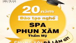 20 Năm Đào Tạo Nghề Spa – Phun Xăm Thẩm Mỹ: Chúng Tôi Đã Làm Gì?