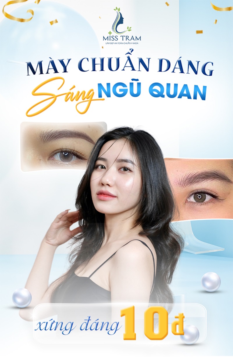 Mày hoàn hảo: Đường nét chuẩn dáng
