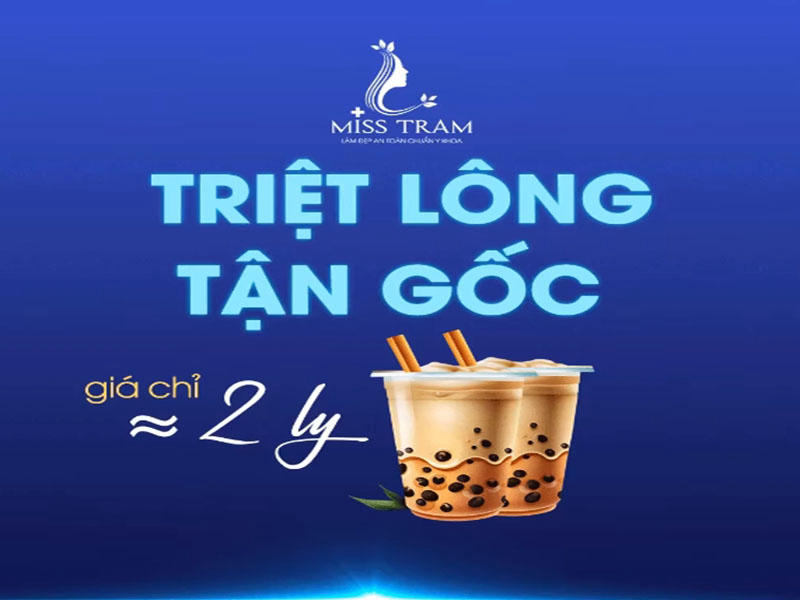 Giải Pháp Triệt Lông Tận Gốc Giá Siêu Rẻ - Chỉ Bằng 2 Ly Trà Sữa