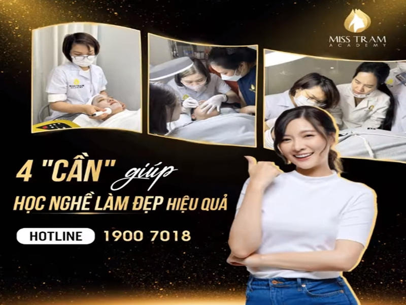 4 “Cần” Giúp Học Nghề Làm Đẹp Hiệu Quả