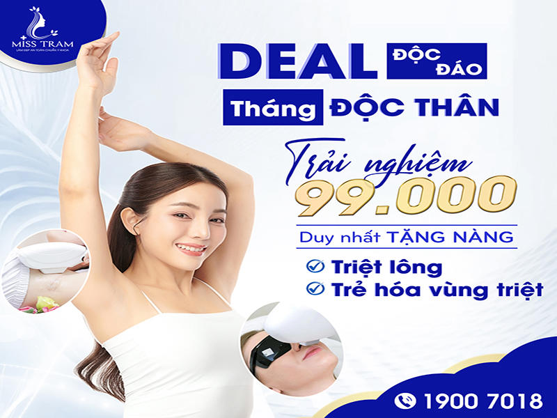 Triệt Lông & Trẻ Hóa Vùng Triệt