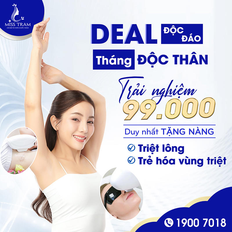 Triệt Lông Hiệu Quả Và Trẻ Hóa Vùng Triệt 