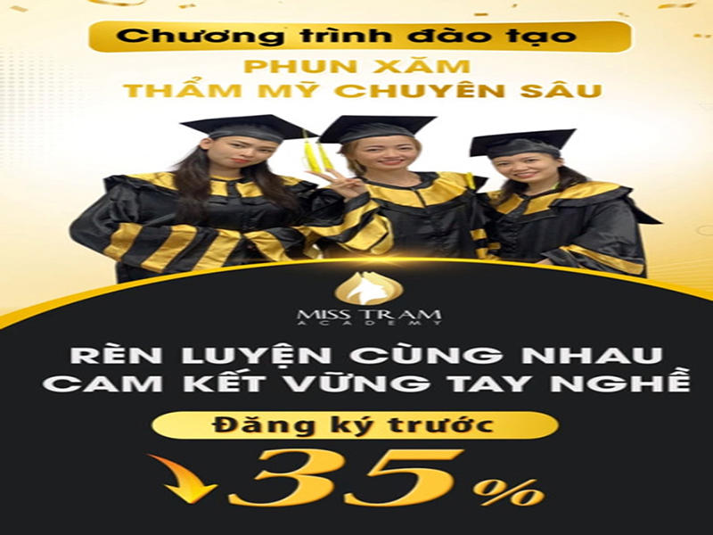 (TPHCM) Truyền Nghề Phun Xăm Thẩm Mỹ Trọn Gói A-Z