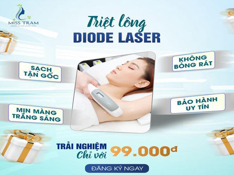 Triệt Lông Với Giá Trải Nghiệm Chỉ 99K/Buổi