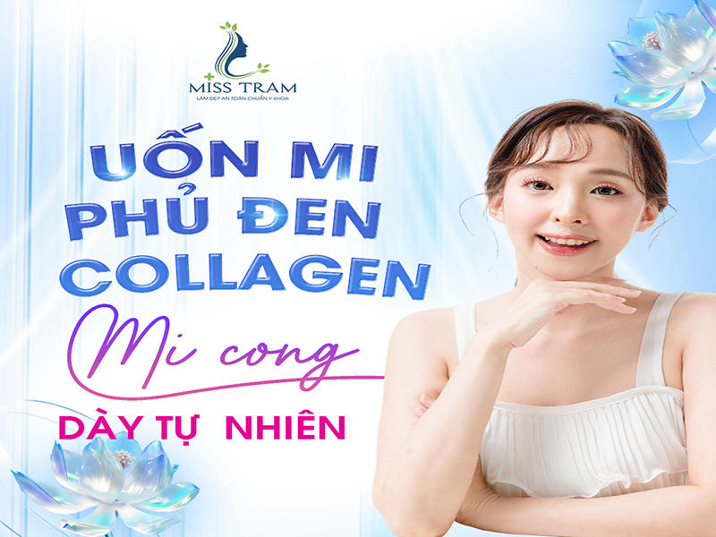 Uốn mi phủ đen: Kỹ thuật uốn mi tạo độ cong dày tự nhiên